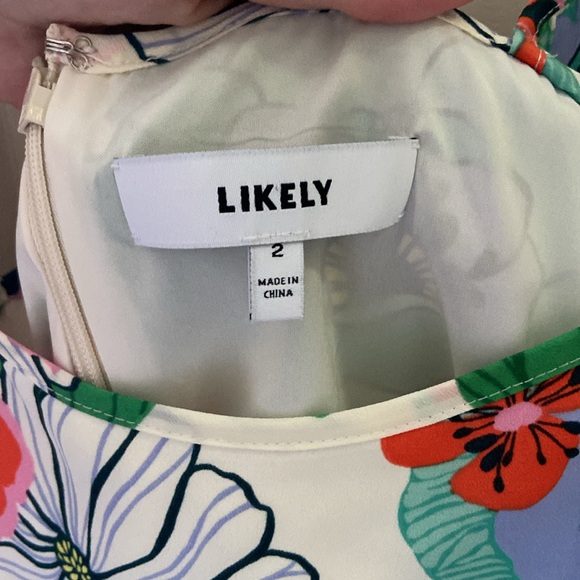 LIKELY Floral Ruffle Dress - Picture 7 of 7